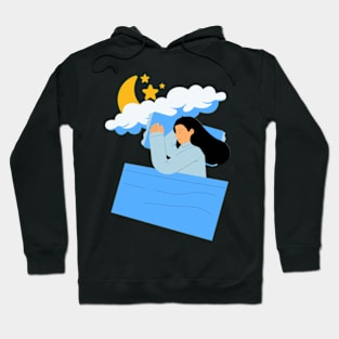 most likely to take a nap Sticker Hoodie